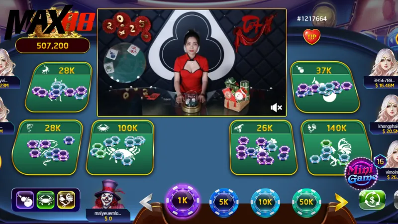 Bầu cua live max88 và cộng đồng người chơi